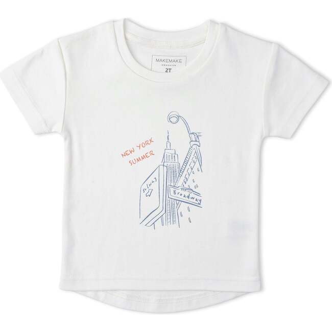 Organic Graphic Tee & Shorts Set, New York - Mixed Apparel Set - 3