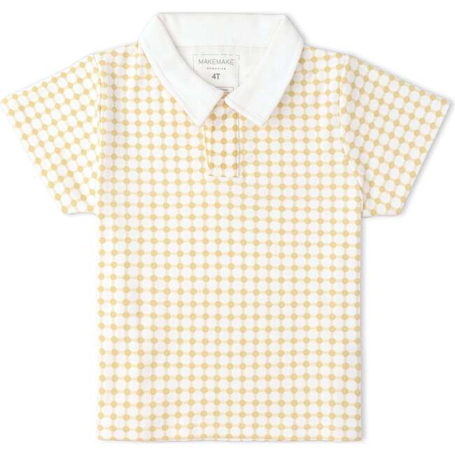 Organic Collar Tee & Shorts Set, Dotty Gingham - Mixed Apparel Set - 4