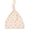 Organic Swaddle Blanket & Hat Set, Pop Floral - Swaddles - 5 - thumbnail