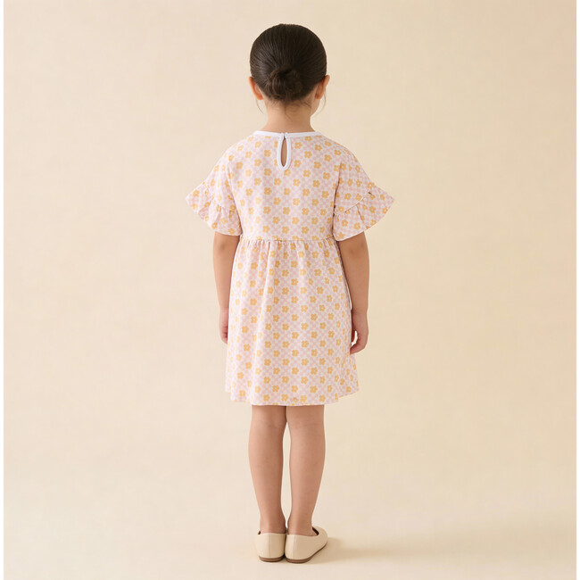 Organic Dolman Sleeve Dress, Pop Floral - Dresses - 4