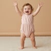Organic Clinch Romper, Blush - Rompers - 1 - thumbnail