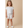 Organic Drop Shoulder Tee & Shorts Set, Coastal - Mixed Apparel Set - 1 - thumbnail