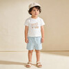 Organic Graphic Tee & Shorts Set, Wild West - Mixed Apparel Set - 1 - thumbnail