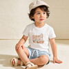Organic Graphic Tee & Shorts Set, Wild West - Mixed Apparel Set - 2