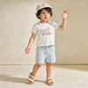 Organic Graphic Tee & Shorts Set, Wild West - Mixed Apparel Set - 3