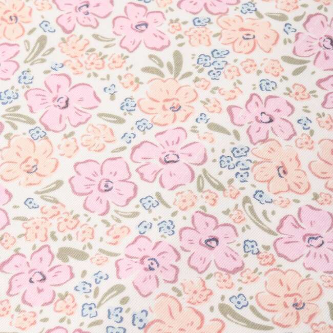 Organic Flutter Romper, Peony - Rompers - 3