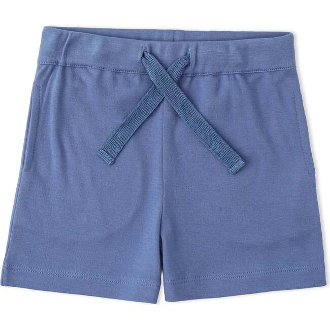 Organic Polo Shirt & Shorts Set, Slate - Mixed Apparel Set - 4