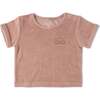 Organic Terry Tee & Shorts Set, Clay - Mixed Apparel Set - 5