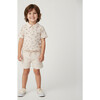 Organic Collar Tee & Shorts Set, Rodeo - Mixed Apparel Set - 2