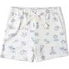 Organic Tee & Shorts Set, Coastal - Mixed Apparel Set - 6 - thumbnail