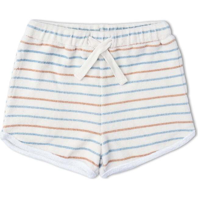 Organic Sleeveless Tee & Shorts Set, Cabana Stripes - Mixed Apparel Set - 5