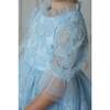Sky Petal Music Box Dress, Blue - Dresses - 3