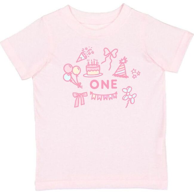 1st Birthday Icon Short Sleeve T-Shirt, Ballet
