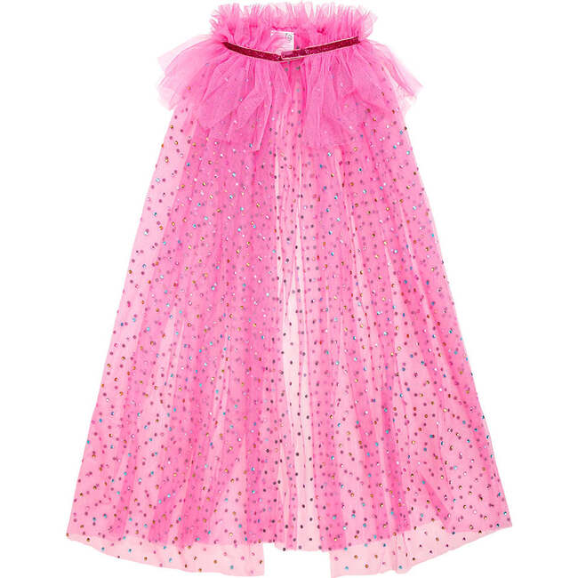 Raspberry Rhinestone Cape, Raspberry