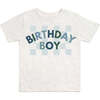 Birthday Boy Checker Short Sleeve T-Shirt, Ash - T-Shirts - 1 - thumbnail