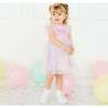 First Birthday Girl Fairy Dust Short Sleeve Tutu Dress, Pink - Dresses - 2 - thumbnail