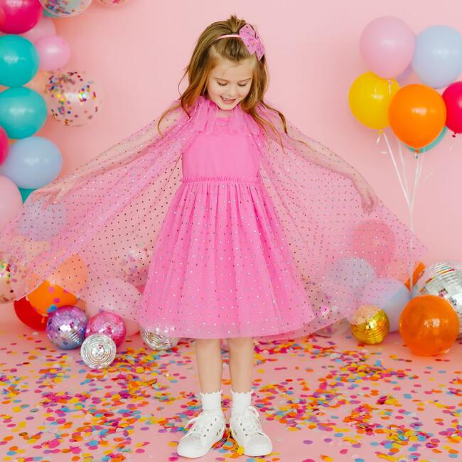 Raspberry Rhinestone Bow Headband, Raspberry - Hair Accessories - 3