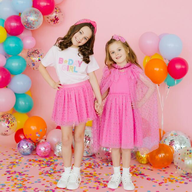 Raspberry Rhinestone Tutu, Raspberry - Tutus - 5