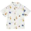 Safari Shirt, White - Polo Shirts - 1 - thumbnail