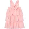 Ruffled Bambula Dress, Pink - Dresses - 1 - thumbnail
