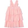 Ruffled Bambula Dress, Pink - Dresses - 2