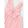 Ruffled Bambula Dress, Pink - Dresses - 3