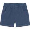 Pocket Shorts, Blue - Shorts - 1 - thumbnail