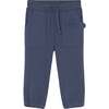Joggers Baby With Pockets, Blue - Pants - 1 - thumbnail