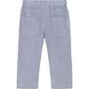 Pinstripe Pants, Blue & White - Pants - 2