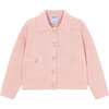 Jacket With Scalloped Detail, Pink - Jackets - 1 - thumbnail