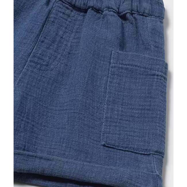 Pocket Shorts, Blue - Shorts - 3