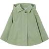 Hooded Windbreaker, Green - Raincoats - 1 - thumbnail