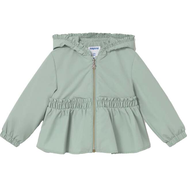 Hooded Zip Jacket, Gray