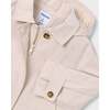 Hooded Windbreaker, Light Beige - Raincoats - 3