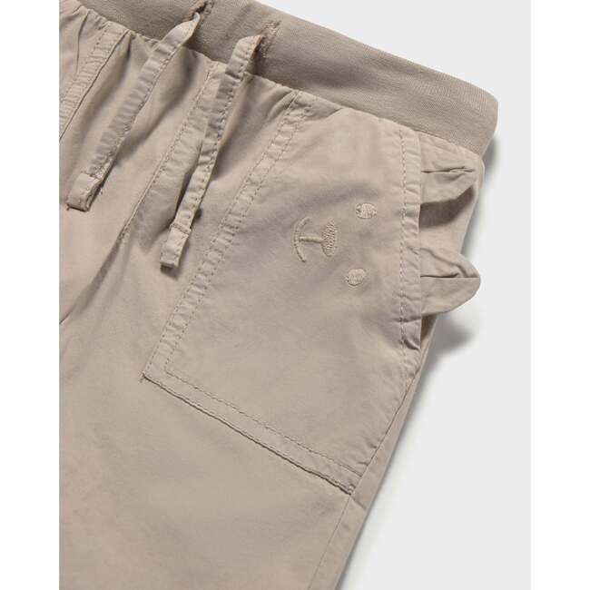 Joggers Baby With Pockets, Beige - Pants - 3