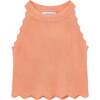 Halter Neck Top, Peach - Tank Tops - 1 - thumbnail