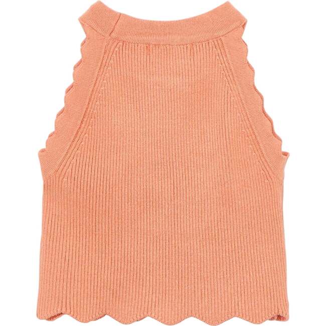 Halter Neck Top, Peach