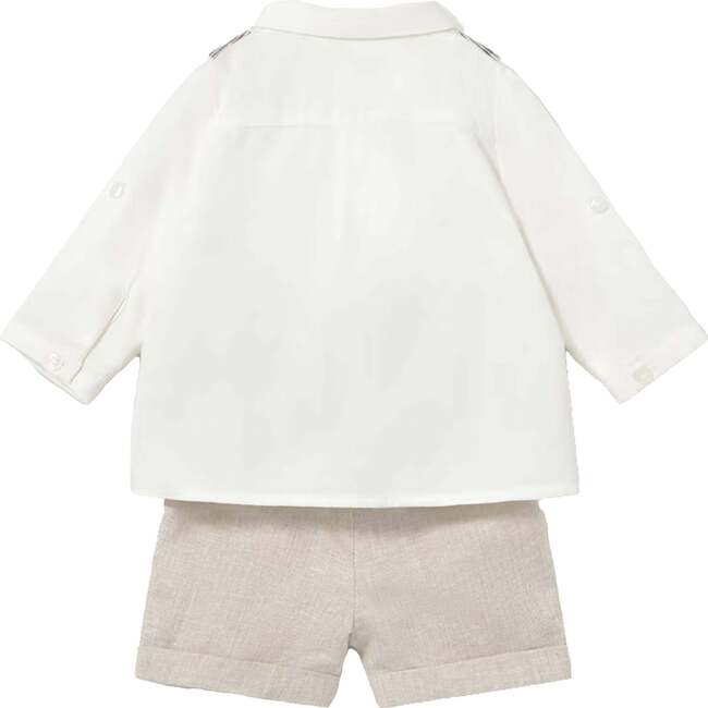 Formal Set, White & Beige