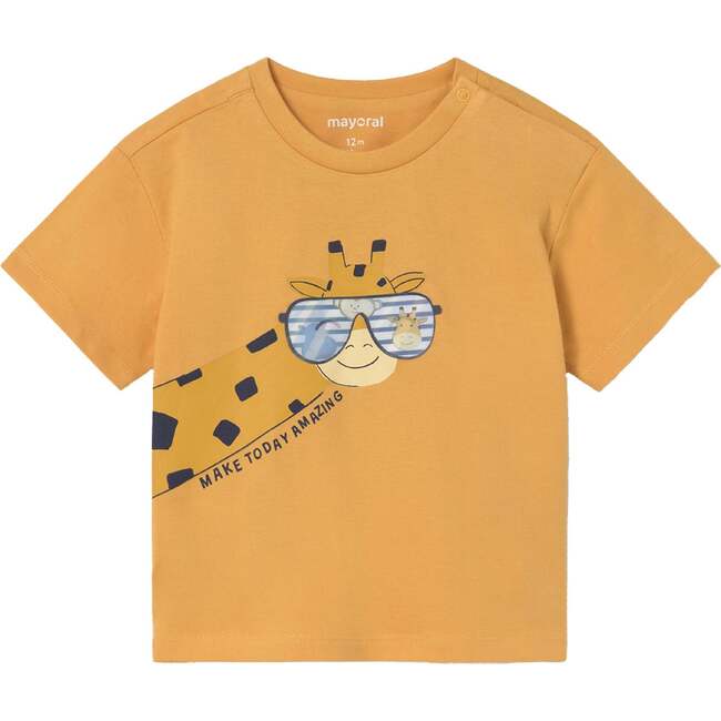 Giraffe T-Shirt, Mustard