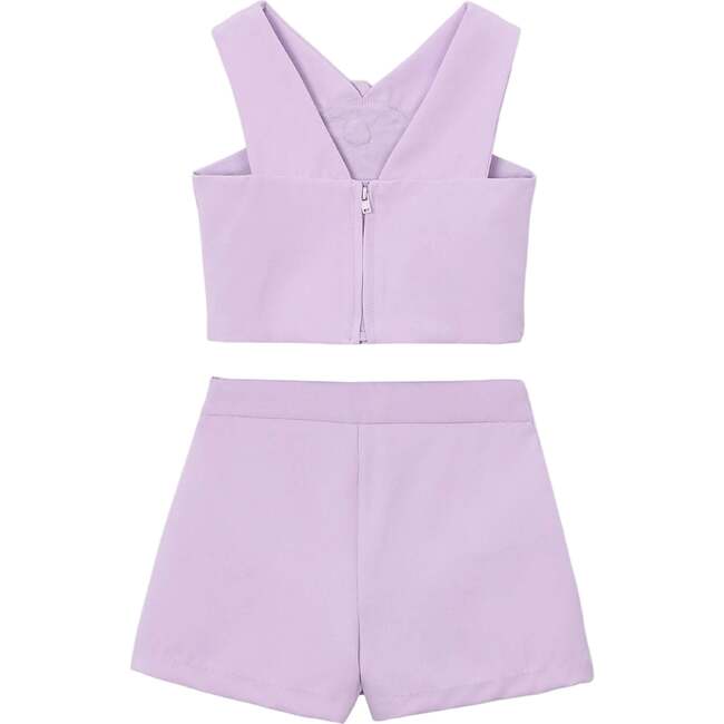 Floral Two-Piece Set, Lavender