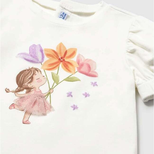 Doll T-Shirt, White - T-Shirts - 3