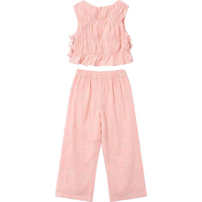 Lace Two-Piece Outfit, Pink