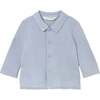 Collared Shirt, Light Blue - Polo Shirts - 1 - thumbnail