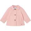 Children's Trench Coat, Light Pink - Coats - 1 - thumbnail