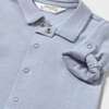 Collared Shirt, Light Blue - Polo Shirts - 3 - thumbnail