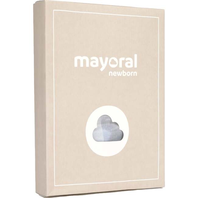 Knitted Baby Outfit, Light Blue - Mixed Apparel Set - 4