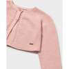 Baby Tricot Cardigan, Light Pink - Cardigans - 3