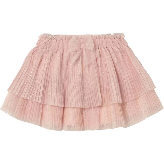 Baby Pleated Tulle Skirt, Pink