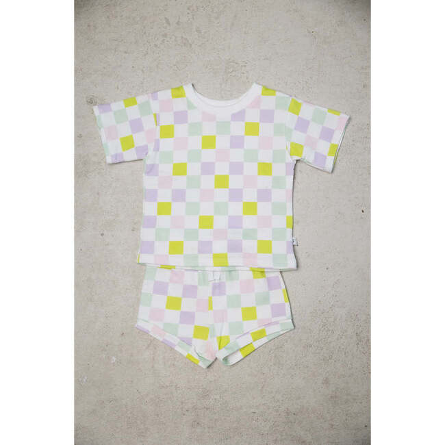 Short Set, Multi-Checkered