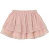 Baby Pleated Tulle Skirt, Pink - Skirts - 2